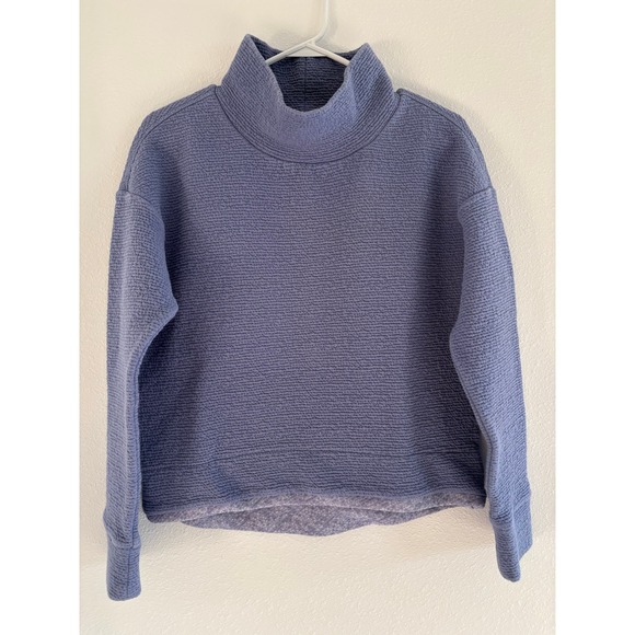 CALIA Carrie Underwood‎ Womens Small Funnel Neck Sweatshirt Coastal Blue Sporty - Picture 1 of 9